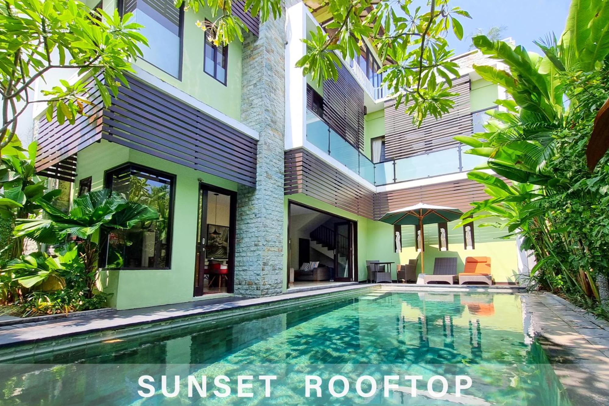 Villa Uma Sari - 2bdr, Private Pool And Sunset Rooftop, Quiet And Seminyak (Bali)